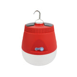 Red Solar Rechargeable Emergency Light
