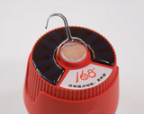 Red Solar Rechargeable Emergency Light
