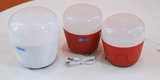 Red Solar Rechargeable Emergency Light